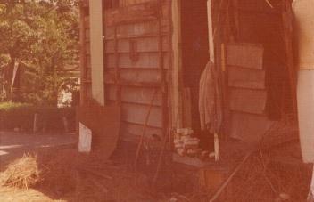 houtconstructie gerestaureerd